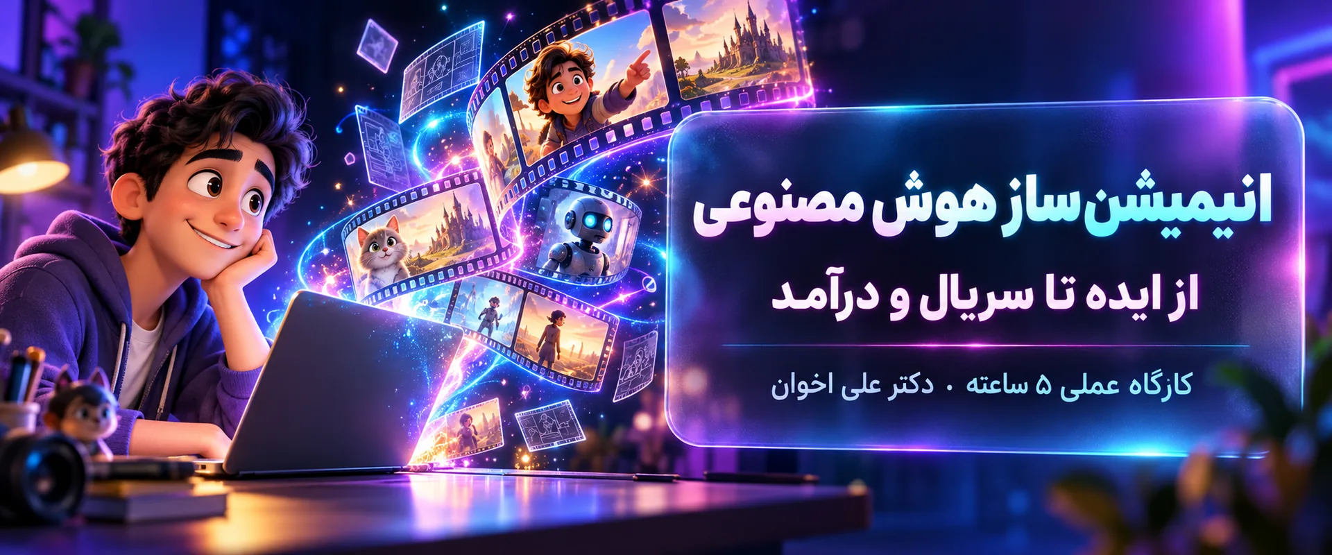 کارگاه انیمیشنساز هوش مصنوعی